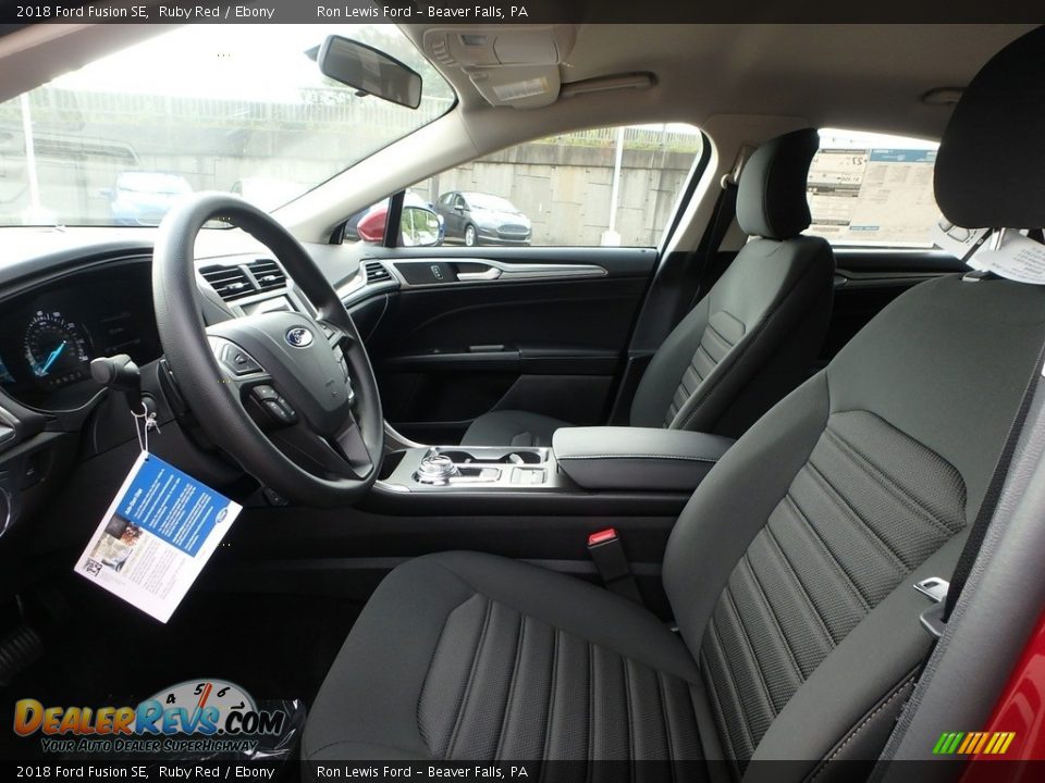 Front Seat of 2018 Ford Fusion SE Photo #10