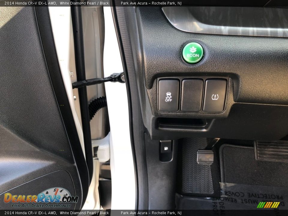 2014 Honda CR-V EX-L AWD White Diamond Pearl / Black Photo #11