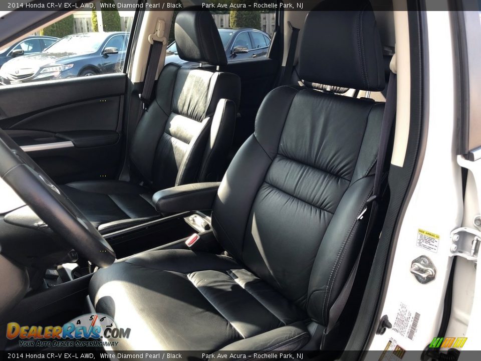 2014 Honda CR-V EX-L AWD White Diamond Pearl / Black Photo #19