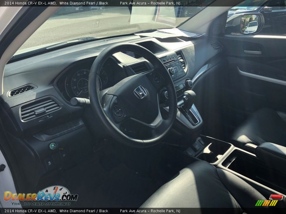 2014 Honda CR-V EX-L AWD White Diamond Pearl / Black Photo #20
