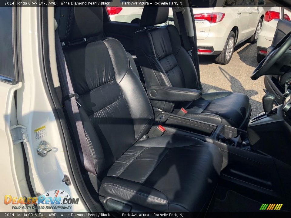 2014 Honda CR-V EX-L AWD White Diamond Pearl / Black Photo #28