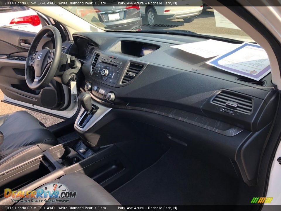 2014 Honda CR-V EX-L AWD White Diamond Pearl / Black Photo #29