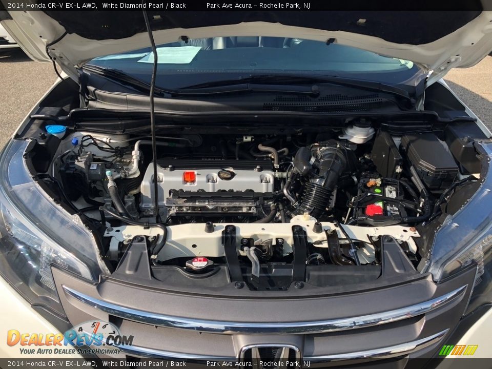 2014 Honda CR-V EX-L AWD White Diamond Pearl / Black Photo #30