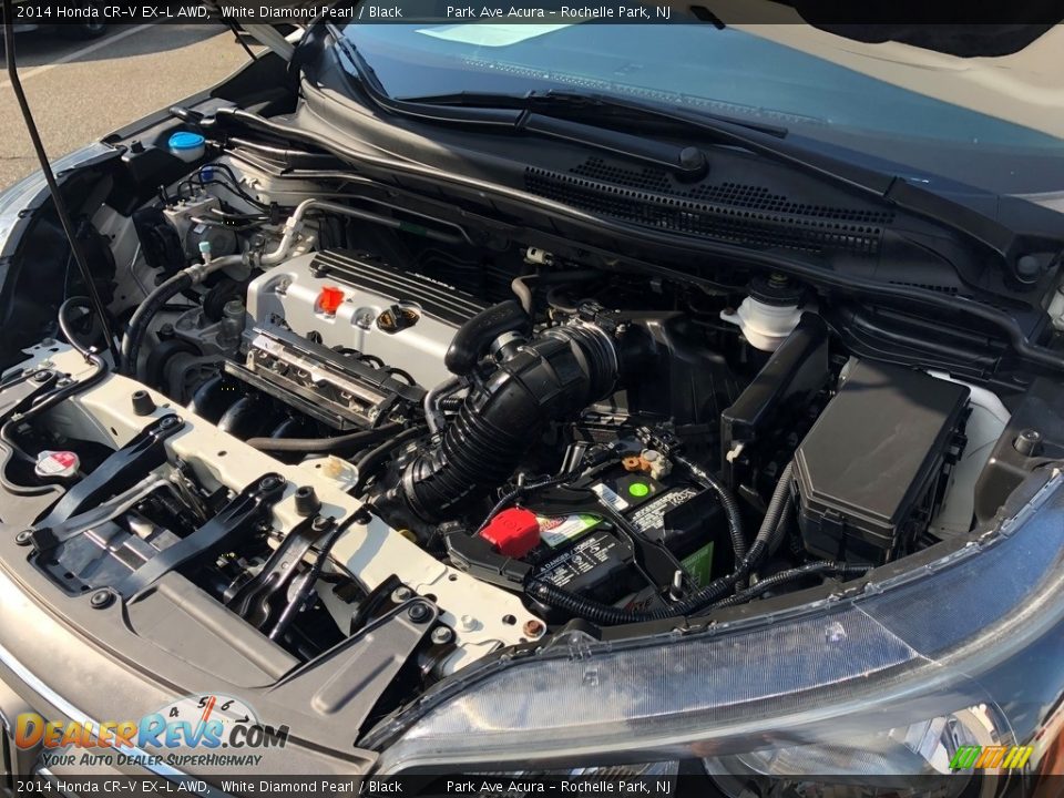 2014 Honda CR-V EX-L AWD White Diamond Pearl / Black Photo #31