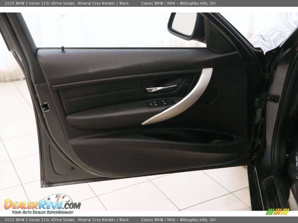 2015 BMW 3 Series 320i xDrive Sedan Mineral Grey Metallic / Black Photo #4