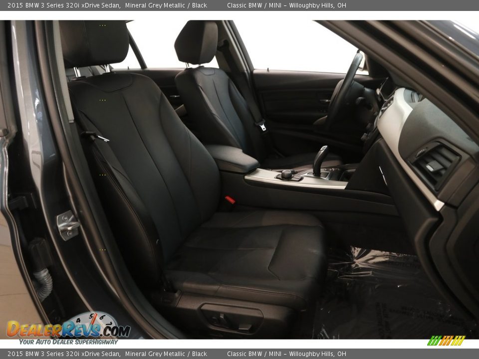 2015 BMW 3 Series 320i xDrive Sedan Mineral Grey Metallic / Black Photo #16