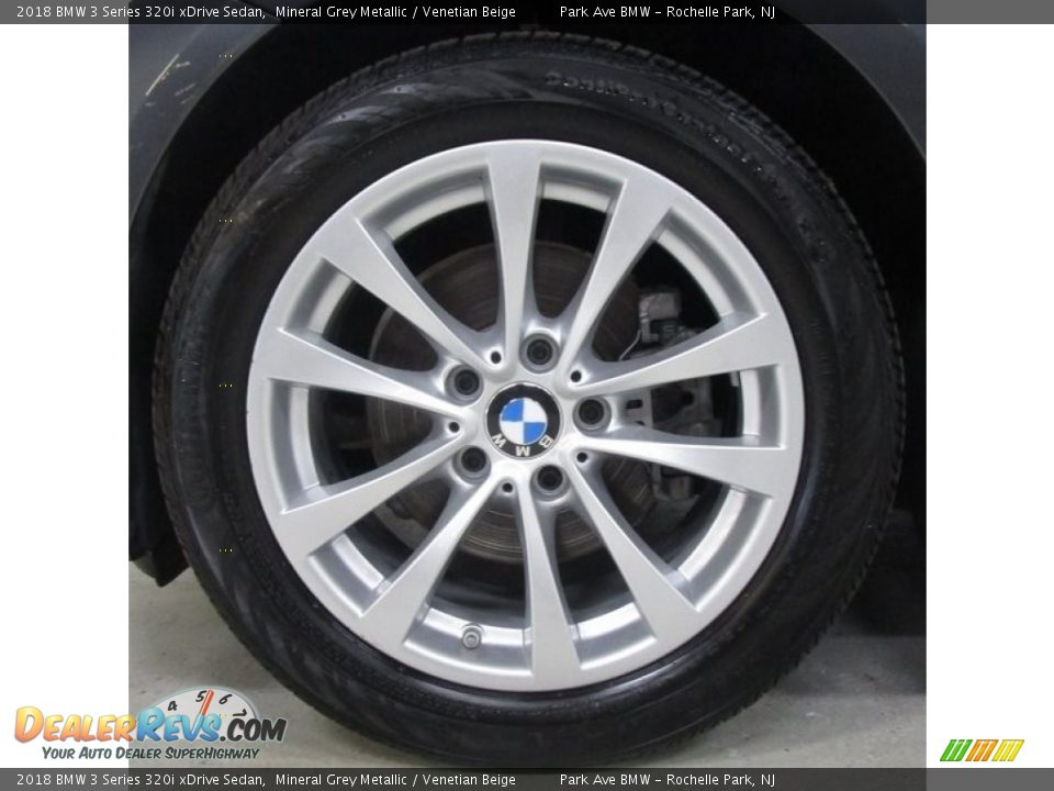 2018 BMW 3 Series 320i xDrive Sedan Mineral Grey Metallic / Venetian Beige Photo #29