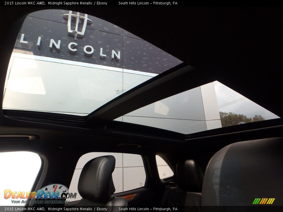 2015 Lincoln MKC AWD Midnight Sapphire Metallic / Ebony Photo #20