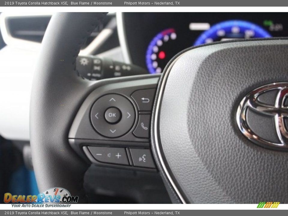 2019 Toyota Corolla Hatchback XSE Steering Wheel Photo #19