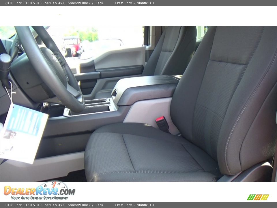 2018 Ford F150 STX SuperCab 4x4 Shadow Black / Black Photo #11