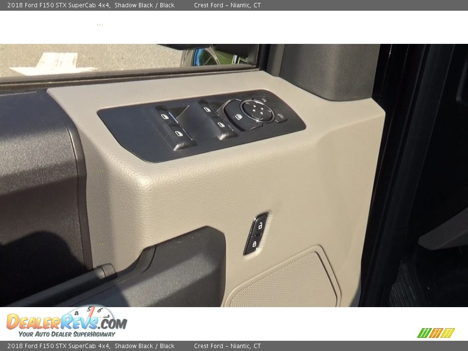 2018 Ford F150 STX SuperCab 4x4 Shadow Black / Black Photo #12