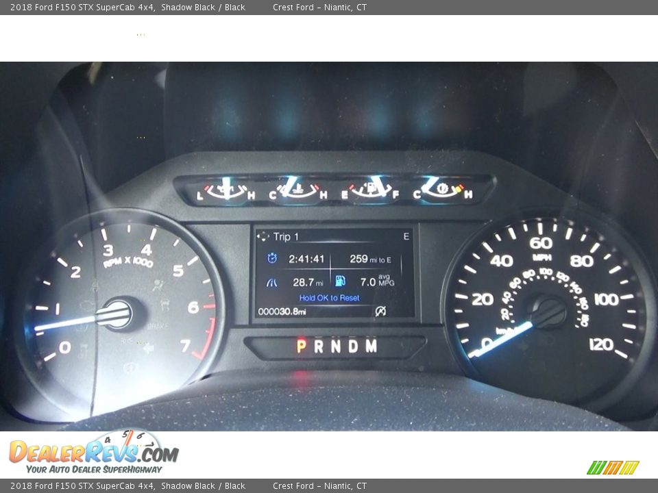 2018 Ford F150 STX SuperCab 4x4 Shadow Black / Black Photo #13