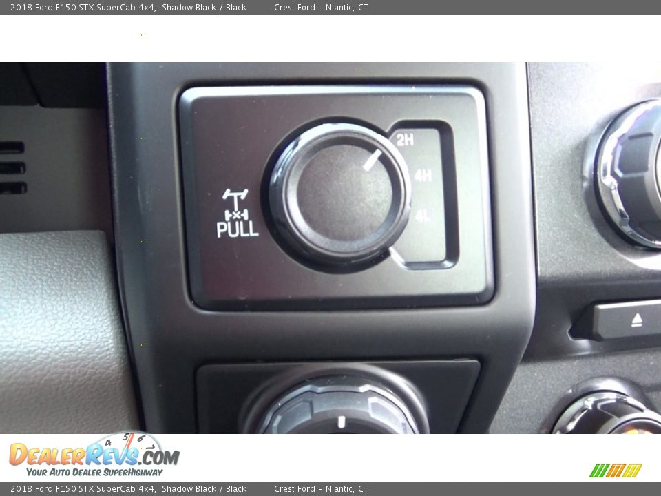 2018 Ford F150 STX SuperCab 4x4 Shadow Black / Black Photo #16