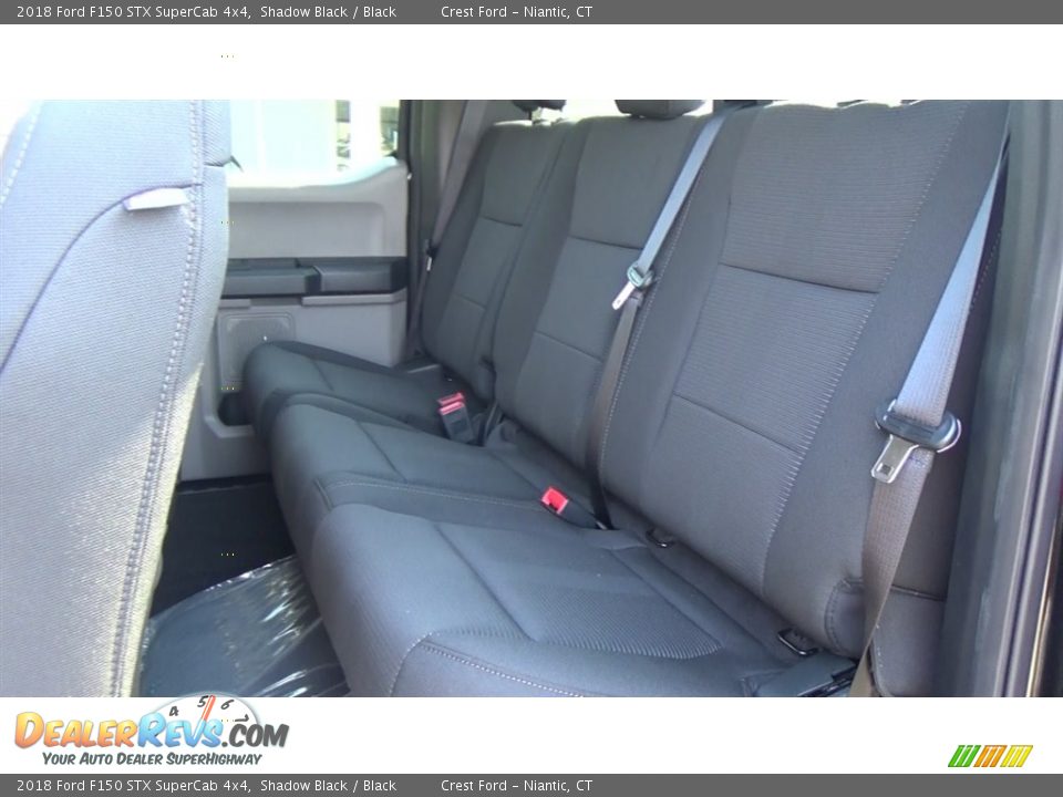2018 Ford F150 STX SuperCab 4x4 Shadow Black / Black Photo #17