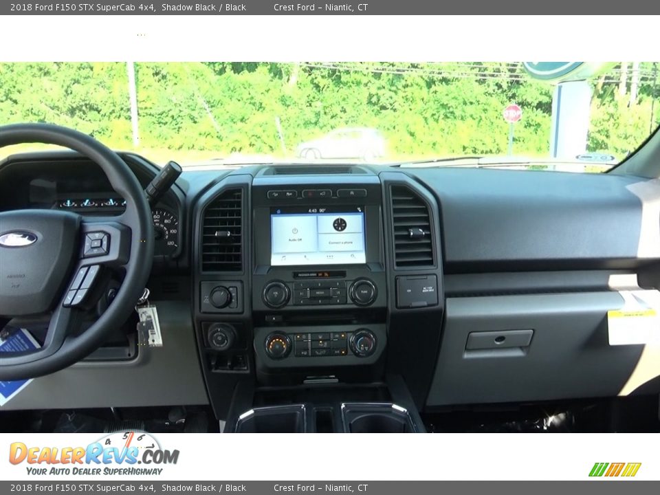 2018 Ford F150 STX SuperCab 4x4 Shadow Black / Black Photo #18