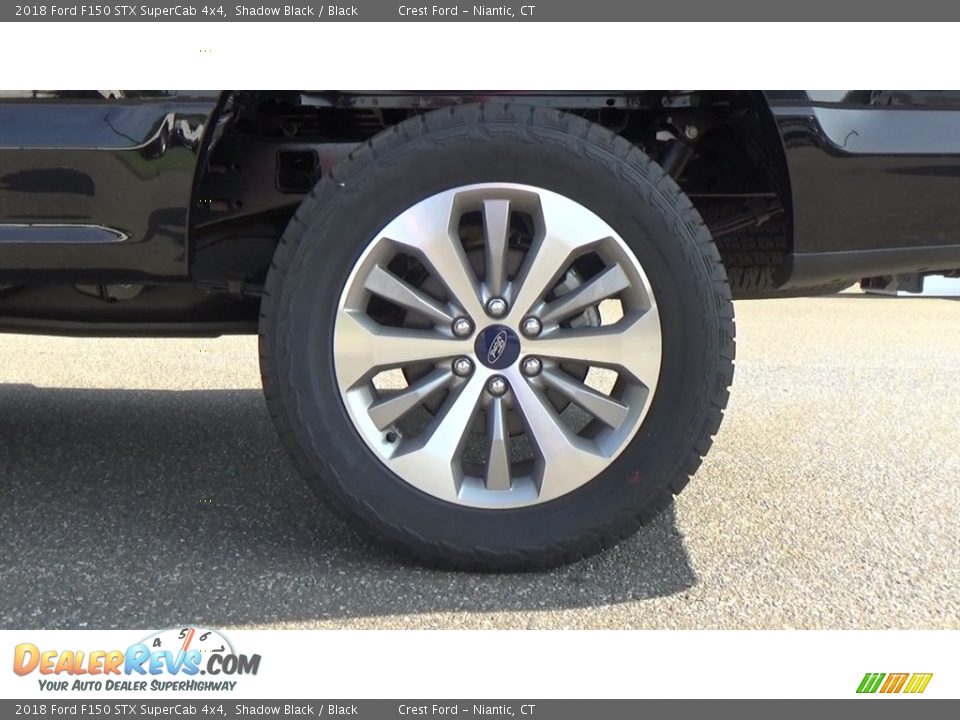 2018 Ford F150 STX SuperCab 4x4 Shadow Black / Black Photo #19