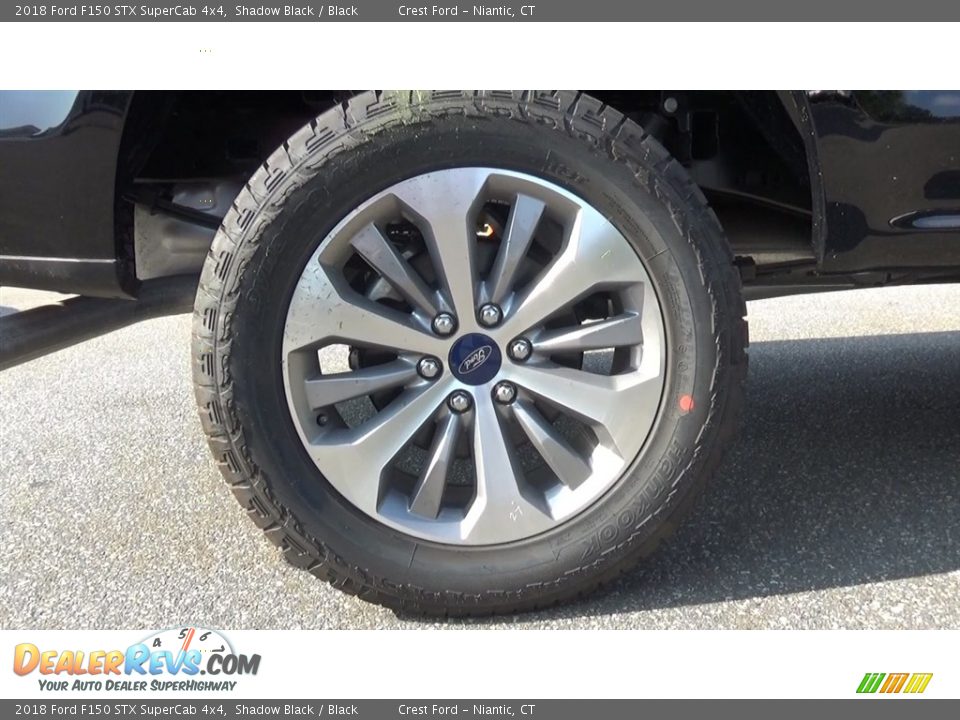 2018 Ford F150 STX SuperCab 4x4 Shadow Black / Black Photo #21
