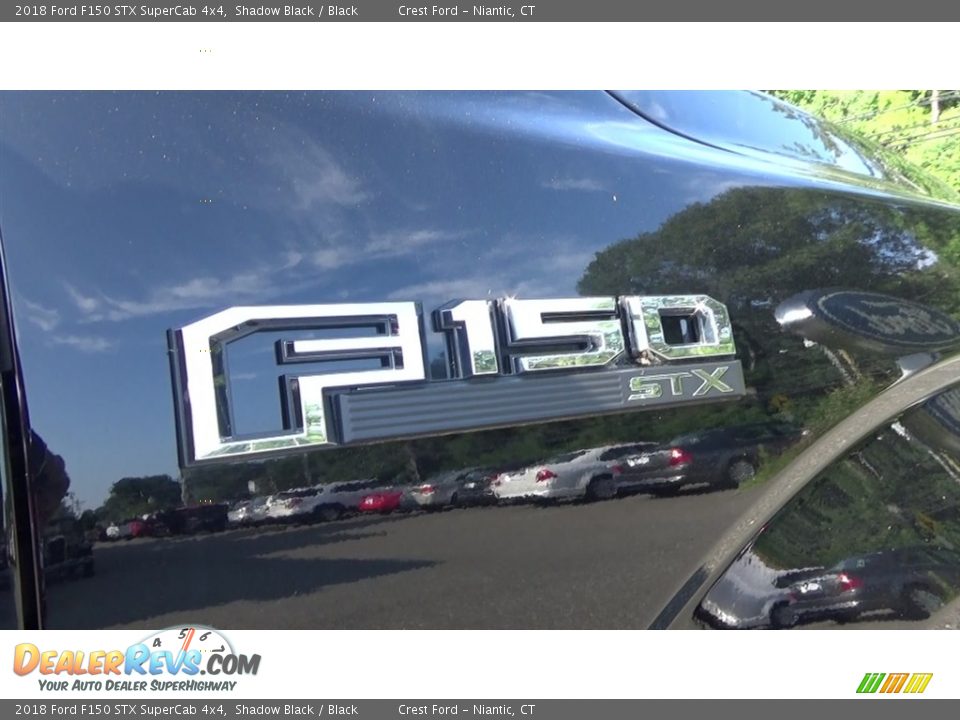 2018 Ford F150 STX SuperCab 4x4 Shadow Black / Black Photo #25