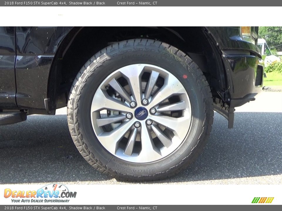 2018 Ford F150 STX SuperCab 4x4 Shadow Black / Black Photo #26