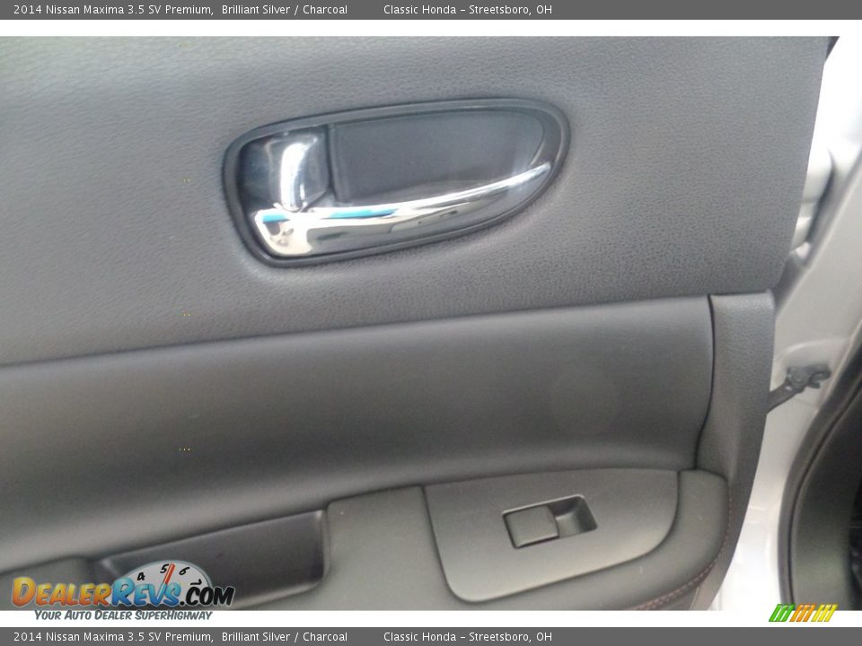 2014 Nissan Maxima 3.5 SV Premium Brilliant Silver / Charcoal Photo #22