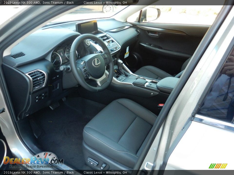2019 Lexus NX 300 AWD Sonic Titanium / Black Photo #2