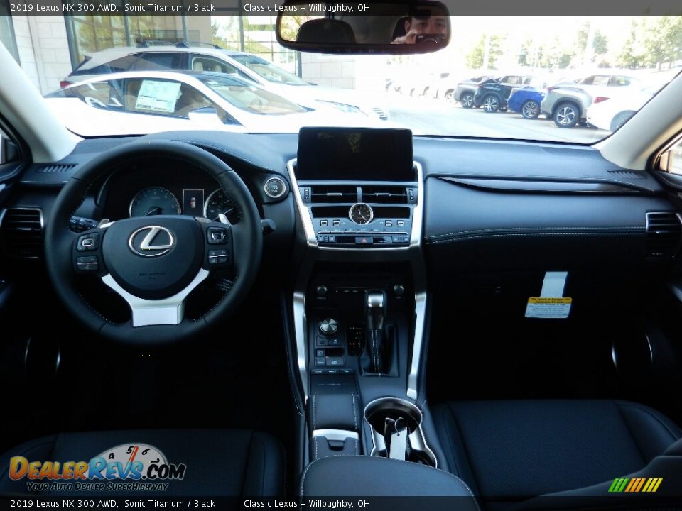 2019 Lexus NX 300 AWD Sonic Titanium / Black Photo #4