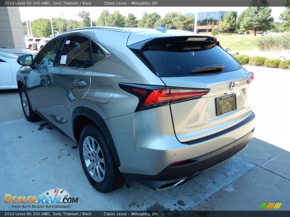 2019 Lexus NX 300 AWD Sonic Titanium / Black Photo #5