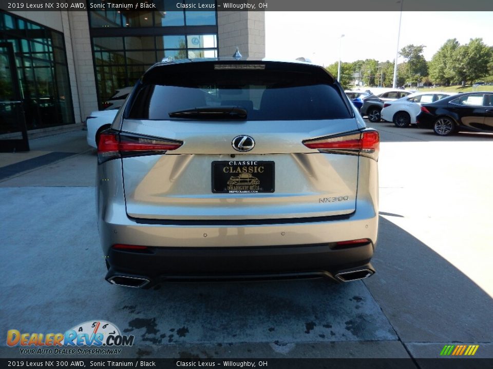 2019 Lexus NX 300 AWD Sonic Titanium / Black Photo #6