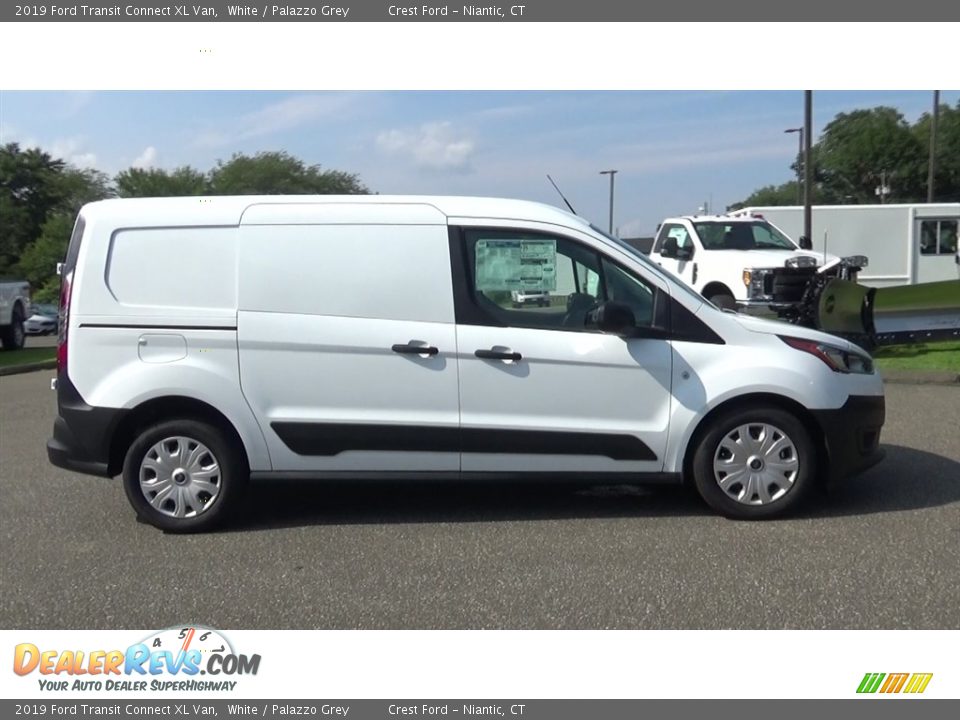 White 2019 Ford Transit Connect XL Van Photo #8