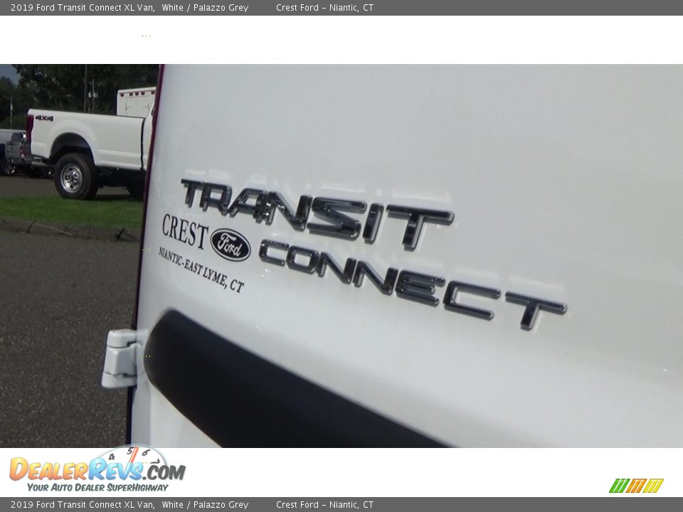 2019 Ford Transit Connect XL Van White / Palazzo Grey Photo #9
