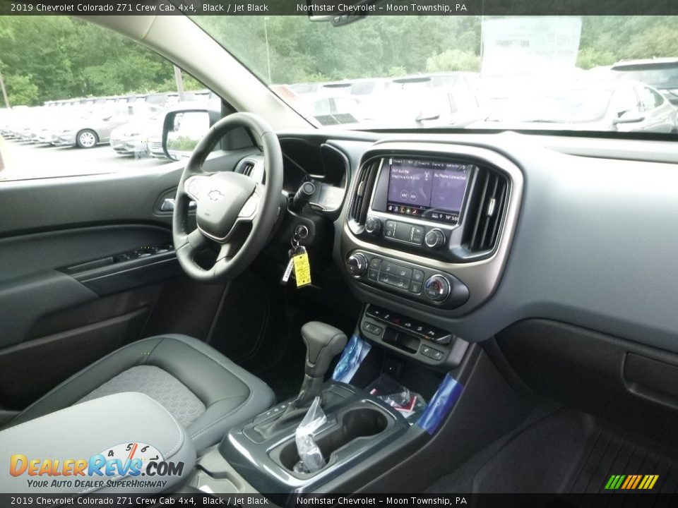 Jet Black Interior - 2019 Chevrolet Colorado Z71 Crew Cab 4x4 Photo #11