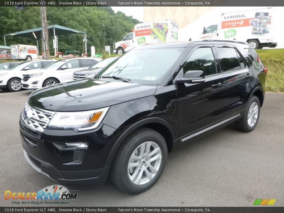 2018 Ford Explorer XLT 4WD Shadow Black / Ebony Black Photo #5