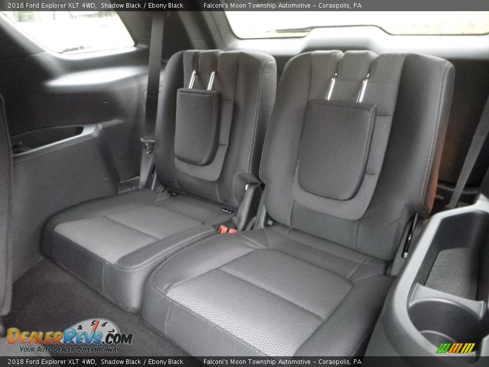 2018 Ford Explorer XLT 4WD Shadow Black / Ebony Black Photo #9