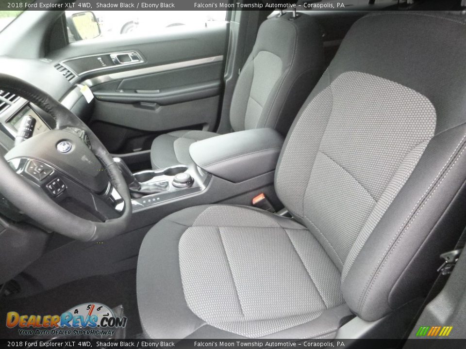 2018 Ford Explorer XLT 4WD Shadow Black / Ebony Black Photo #12
