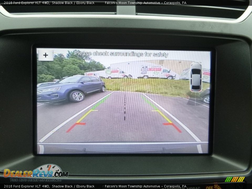 2018 Ford Explorer XLT 4WD Shadow Black / Ebony Black Photo #15