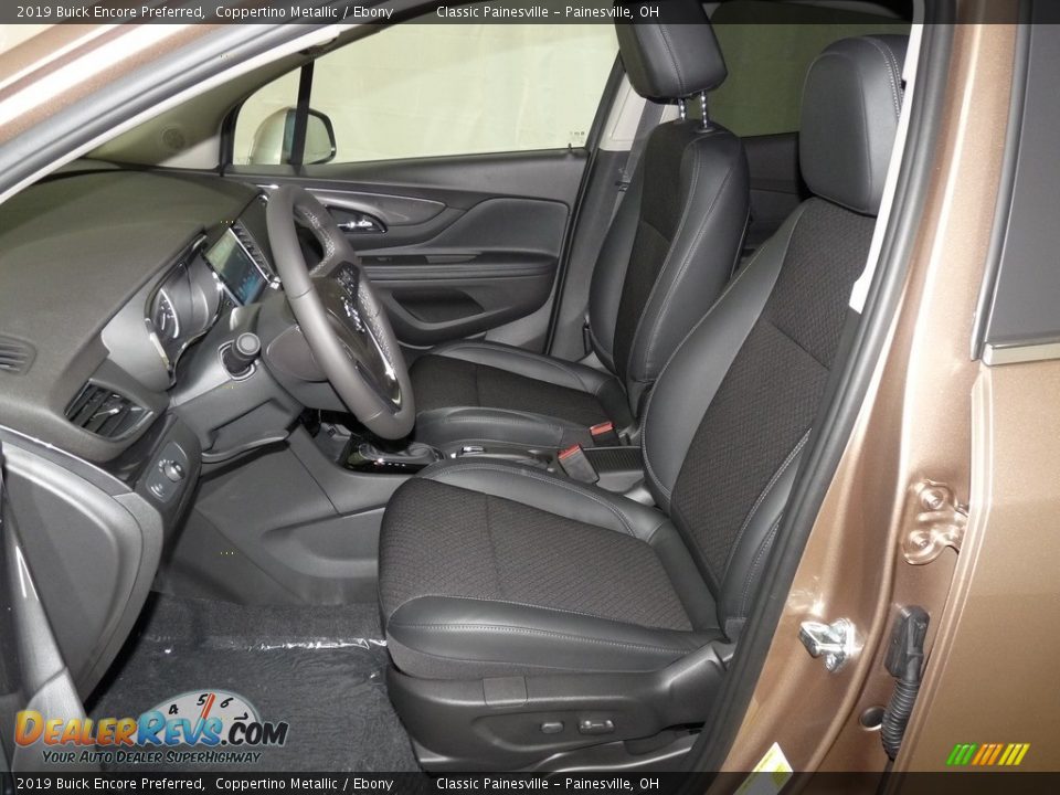 Ebony Interior - 2019 Buick Encore Preferred Photo #6