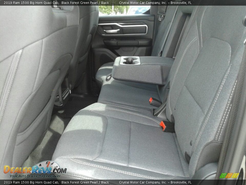 2019 Ram 1500 Big Horn Quad Cab Black Forest Green Pearl / Black Photo #10