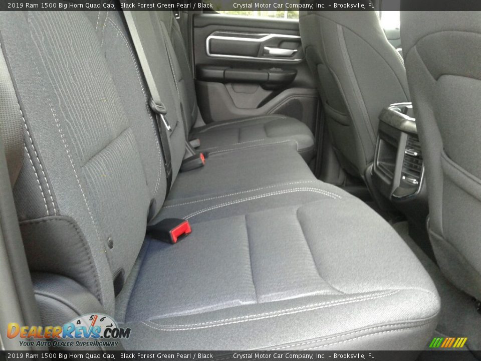 2019 Ram 1500 Big Horn Quad Cab Black Forest Green Pearl / Black Photo #11