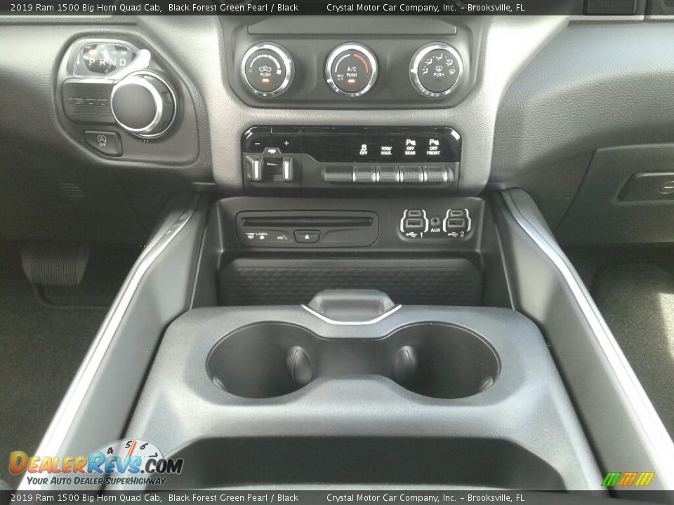 2019 Ram 1500 Big Horn Quad Cab Black Forest Green Pearl / Black Photo #16