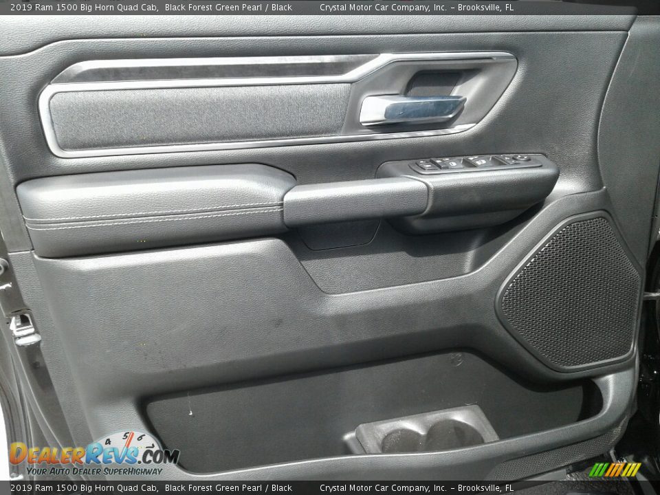 2019 Ram 1500 Big Horn Quad Cab Black Forest Green Pearl / Black Photo #17
