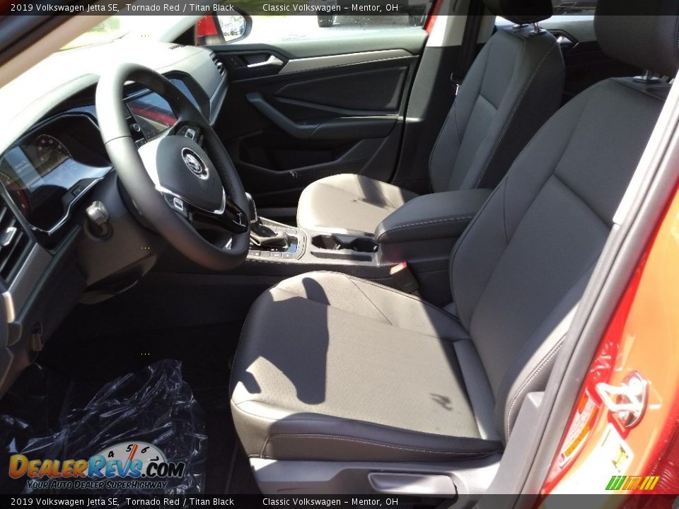 2019 Volkswagen Jetta SE Tornado Red / Titan Black Photo #3