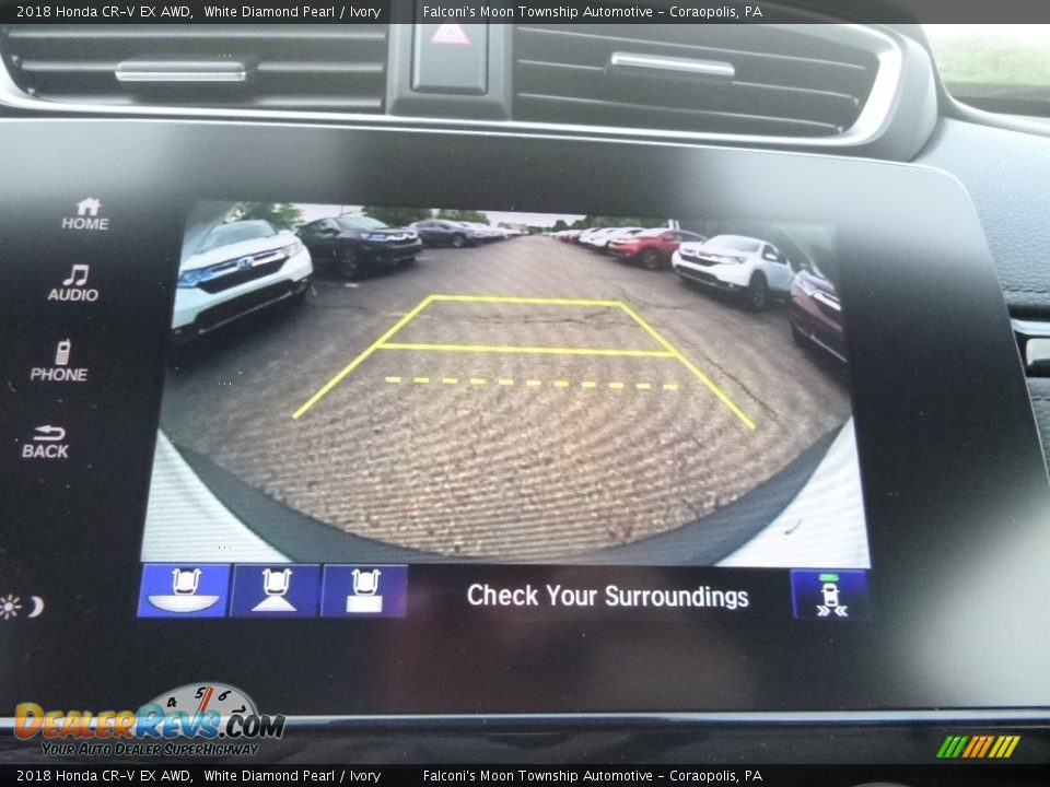 2018 Honda CR-V EX AWD White Diamond Pearl / Ivory Photo #15