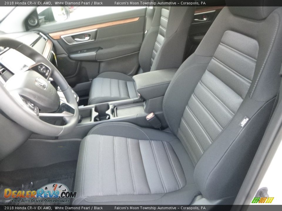 2018 Honda CR-V EX AWD White Diamond Pearl / Black Photo #8