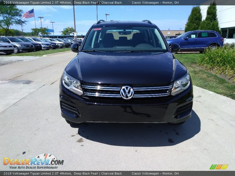 2018 Volkswagen Tiguan Limited 2.0T 4Motion Deep Black Pearl / Charcoal Black Photo #1