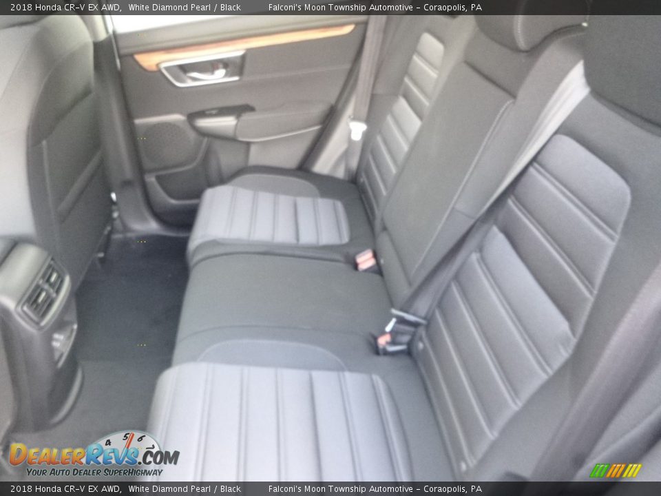 2018 Honda CR-V EX AWD White Diamond Pearl / Black Photo #10