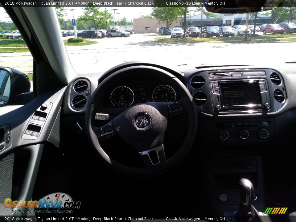 2018 Volkswagen Tiguan Limited 2.0T 4Motion Deep Black Pearl / Charcoal Black Photo #4