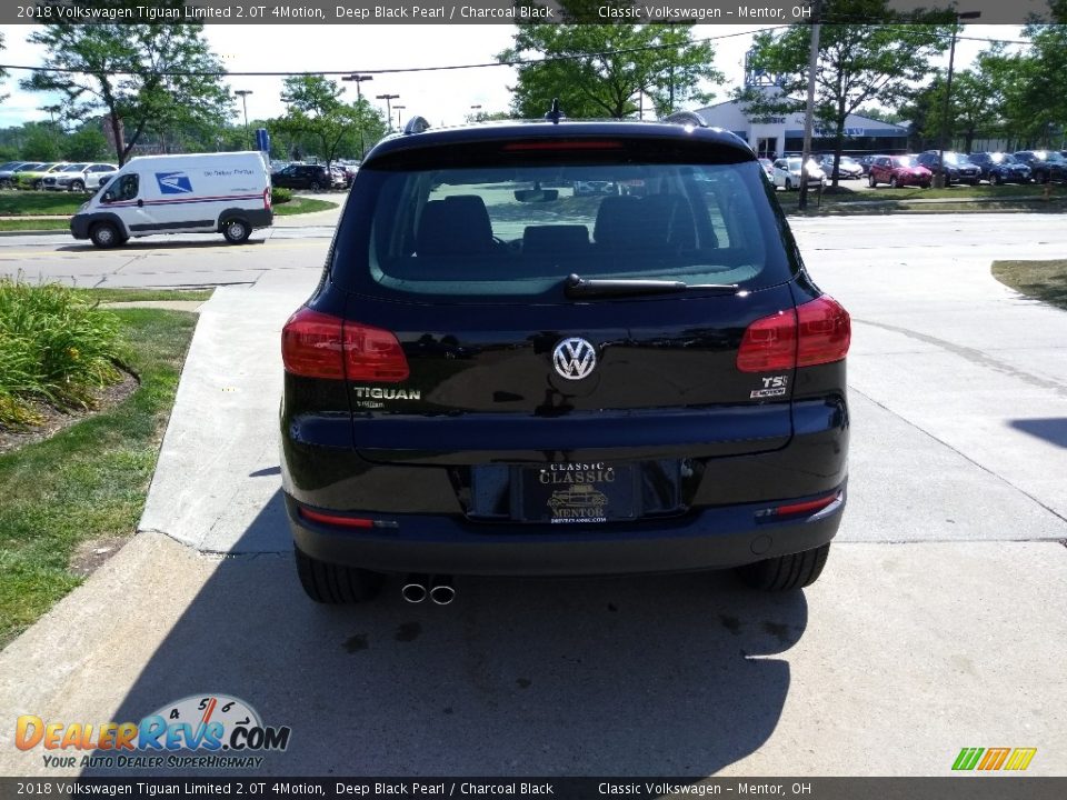 2018 Volkswagen Tiguan Limited 2.0T 4Motion Deep Black Pearl / Charcoal Black Photo #5