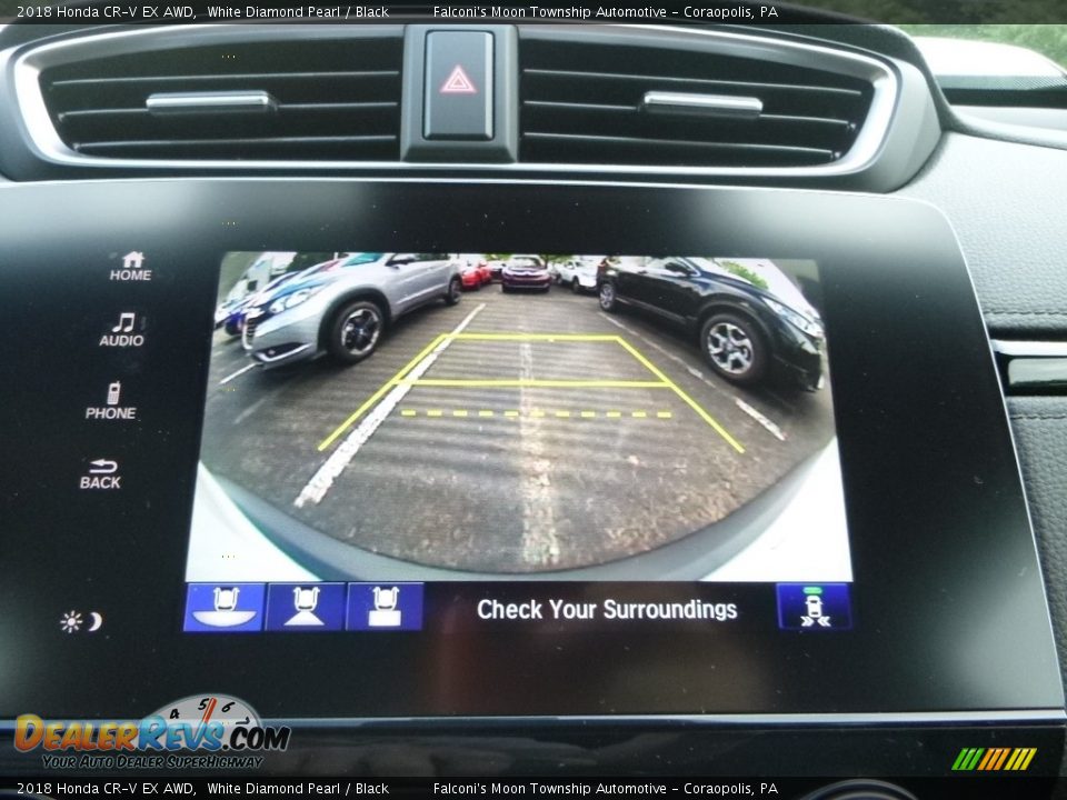 2018 Honda CR-V EX AWD White Diamond Pearl / Black Photo #15