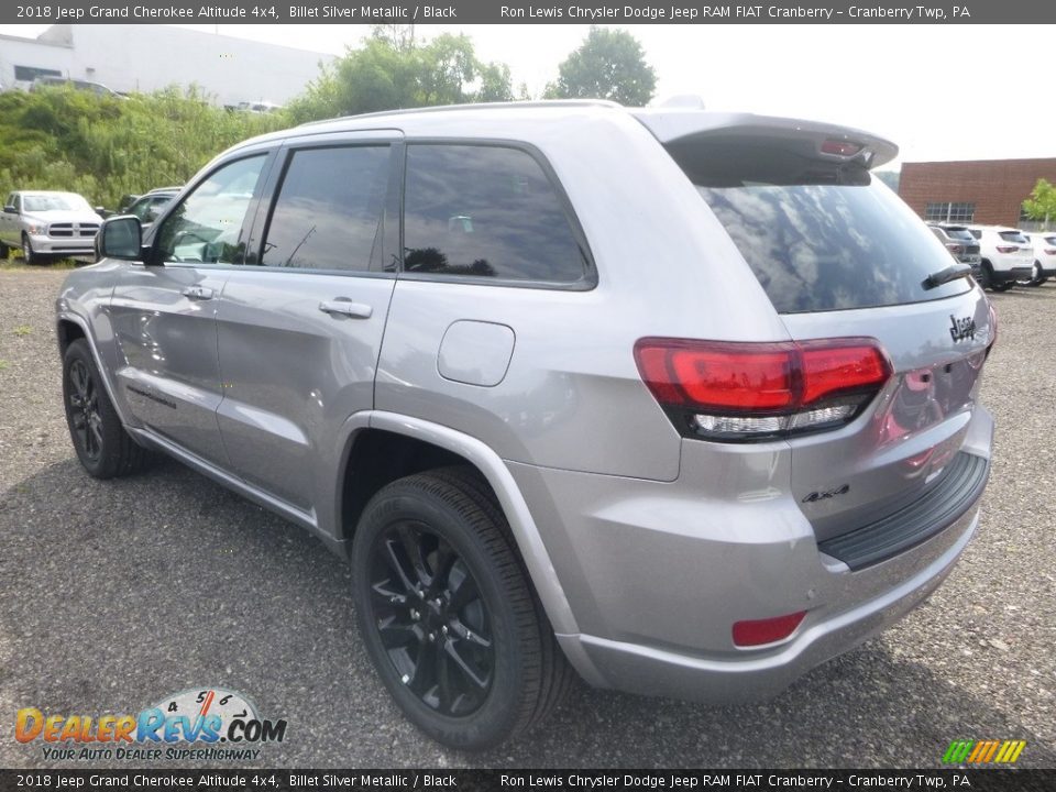 2018 Jeep Grand Cherokee Altitude 4x4 Billet Silver Metallic / Black Photo #3