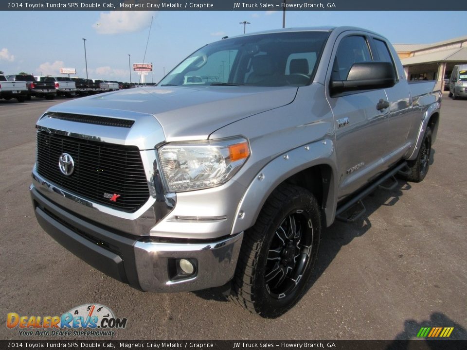 2014 Toyota Tundra SR5 Double Cab Magnetic Gray Metallic / Graphite Photo #1